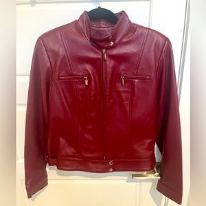 Red Leather Jacket